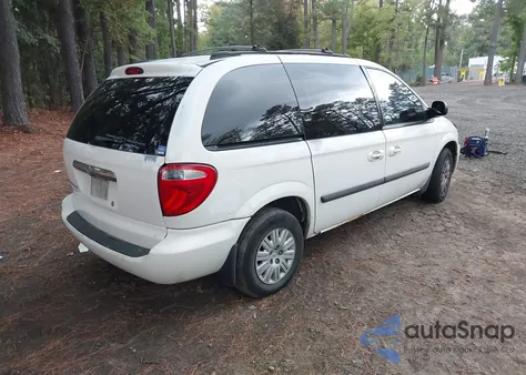 2006 Chrysler Town & Country z USA, uszkodzony, nr VIN 1A4GP45R66B548780